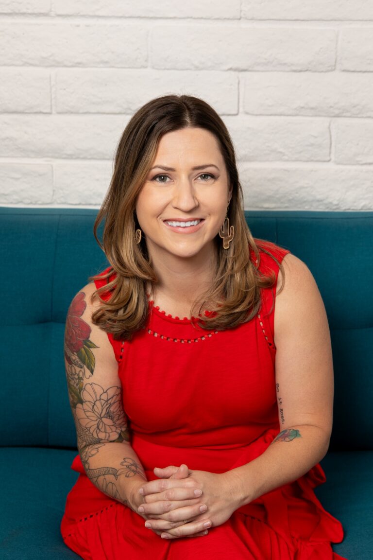 Jennifer Monninger smiles for the camera.